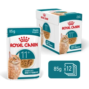 Royal Canin Ageing(11+) 12 yaş ve Üzeri Kediler için Yaş Kedi Maması 12 x 85g