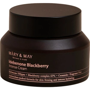 Mary & May Idebenone + Blackberry Complex Intensive Cream / Antioksidan ve  Nemlendirici Krem 70 gr