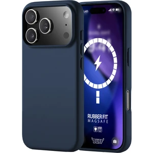Buff iPhone 17 Pro Magsafe Rubber Fit Silikon Kılıf Dark Blue