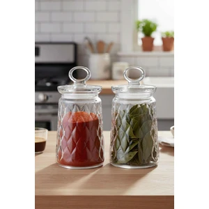 Leafy 6 Adet  Kavanoz 1100 cc 950118