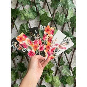 Tiny Stories TR Kitap Ayracı Sulu Boya Temalı 6'lı