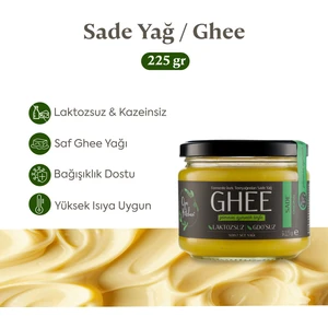 Ojas Kitchen Sade Ghee (Sade Yağ) 225 gr - Laktozsuz Gdo' Suz Saf Yağ / Sadeyağ