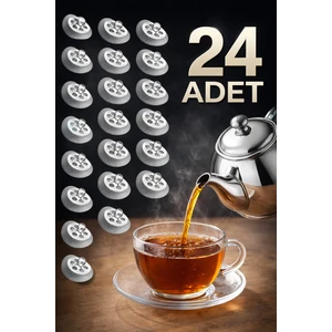 24 Adet Çaydanlık Içi Çay Süzgeci Demlik Süzgeç Söktak