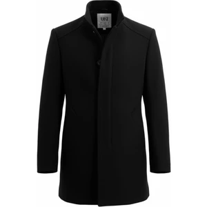 Siyah Kaşe Hakim Yaka Kaban