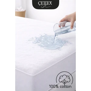 Pamuk Fitted Full Kenar Sıvı Geçirmez Yatak Koruyucu Alez