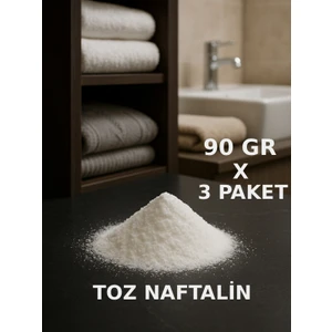 Toz Naftalin 90 gr x 3 Paket