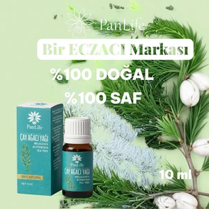 Panlıfe Çay Ağacı Yağı 10 ml %100 Saf Analiz Sertifikalı  ( Markamız Eczacı Kuruluşudur.)