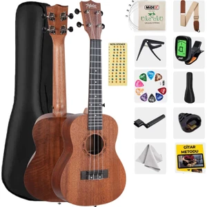 SPA-235M Kaliteli Maun Concert Ukulele Seti