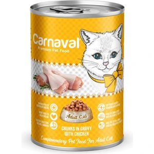 Premium Yetişkin Kedi Konservesi Tavuklu 400 gr X24