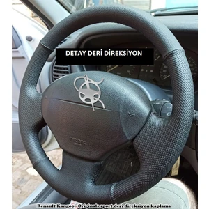 İskender Oto Aksesuar Direksiyon Kılıfı Megane 1 airbagli 3 kollu direksiyon için özel üretilmiştir. spor model