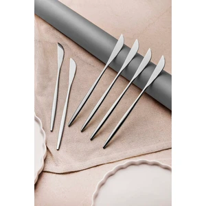 Common Platin Paslanmaz Çelik 6'lı Yemek Bıçağı