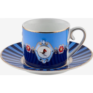 Pip Studio Love Birds Mavi Porselen Çay Fincanı 200 ml