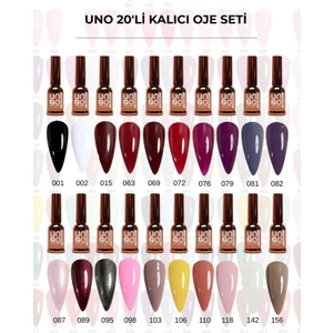 Qnail Professional Uno Kalıcı Oje 20'li Set