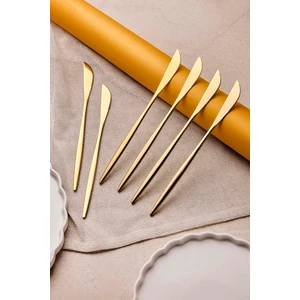 Common Gold Paslanmaz Çelik 6'lı Yemek Bıçağı