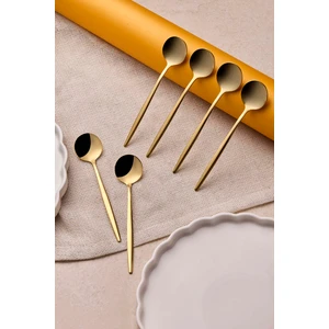 Common Gold Paslanmaz Çelik 6'lı Kokteyl Kaşığı