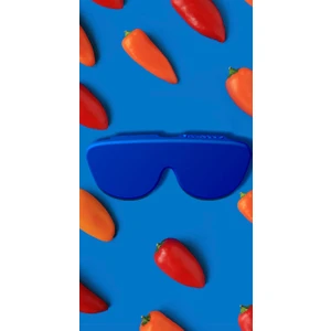 Carry Me Case Lacivert Katlanabilir Silikon Gözlük Kılıfı