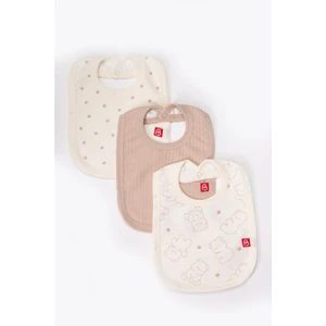 Sıvamalı Önlük 3lü (Cute Bear) Bej