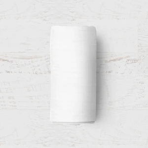 Makiteks Yüzde Yüz Pamuklu 100x200+50x70 Beyaz Tek Kişilik Lastikli Çarşaf ve Yastık Kılıfı Seti