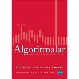 Nobel Akademik Yayıncılık Algoritmalar Kevin Wayne Yazarlı Eğitim Düzeyi Kitabı