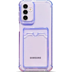 Samsung Galaxy A36 Uyumlu Kamera Korumalı Kartlıklı Köşeleri Airbag Tasarımlı Darbe Önleyici Şeffaf Silikon Kılıf