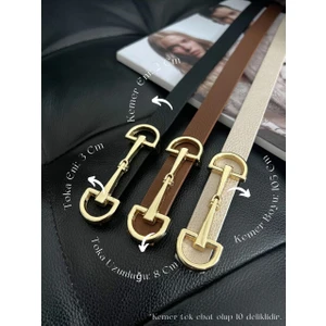 Uzun Tokalı Ince Kadın Kemeri, Ceket Kemeri, Gömlek Kemeri, Elbise Kemeri