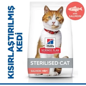 Hill's Science Plan Somonlu Kısırlaştırılmış Yetişkin Kedi Maması 13+2 kg