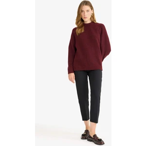 Carrot Fit Fermuarlı Yüksek Bel Dar Paça Crop Pantolon C2466AX25AU