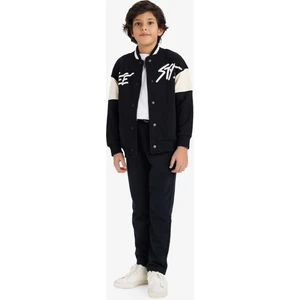 Erkek Çocuk Beli Lastikli Düz Paça Basic Düz Eşofman Altı X6955A625AU