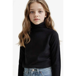 Kız Çocuk Balıkçı Yaka Triko Kazak R1953A625WN