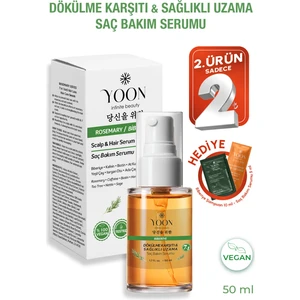 Saç Hızlı Saç Uzamasına Yardımcı, Saç Dökülmesine Karşı, 7 Aktifli Biberiyeli Saç Derisi Serumu, 50ml