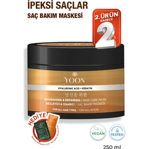 Saç Bakım Maskesi, 360° Yoğun Onarıcı Keratin ve Hyaluronic Asit İçeren Besleyici Saç Maskesi