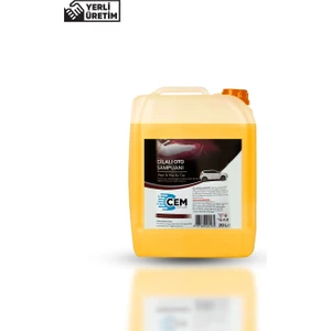 CEM CAR CARE Cilalı Oto Şampuan 20 LT