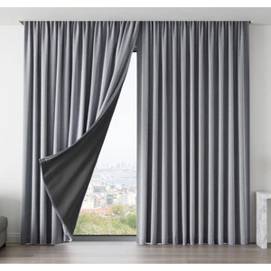 Mebelport Curtain Karartma Fon Perde 100% Lüks Dauble Blackout (Tek Kanat)