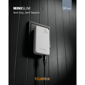 Minislim 30W Hızlı Şarj Adaptörü