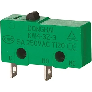 KW4-3Z-3-B222023L Spst No 2-Pin Micro Switch
