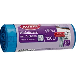 Çöp Torbası 120 lt 70 x 100  cm 10'lu Cekme Bantlı