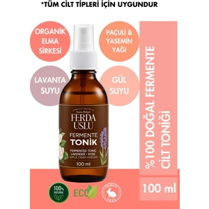 Fermente Tonik (Gül-Lavanta) - Elma Sirkeli 100 ML
