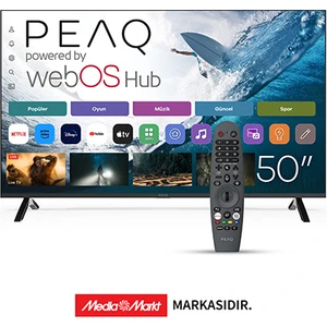 PQ50FMN252 50" 127 Ekran Uydu Alıcılı 4K Ultra HD Smart LED TV