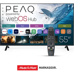 PQ55FMN25 55" 139 Ekran Uydu Alıcılı 4K Ultra HD Smart LED TV