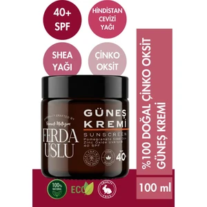 Ferda Uslu Premium Fermente Mutfağım Nar Çekirdeği Yağlı Güneş Kremi 100 ml