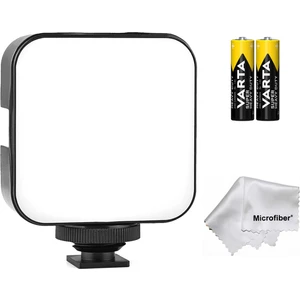 Mini Video 64 LED Light Sürekli Işık 5 Watt 800 Lümen 6000K Canon Nikon Sony Fujifilm Olympus