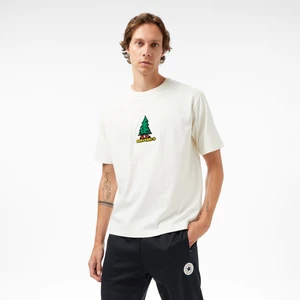 Baskılı Erkek Krem T-Shirt