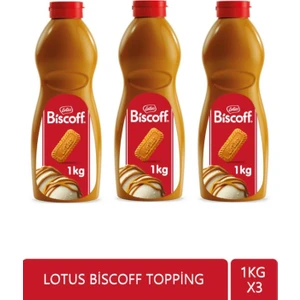 Biscoff Topping 1 kg x 3