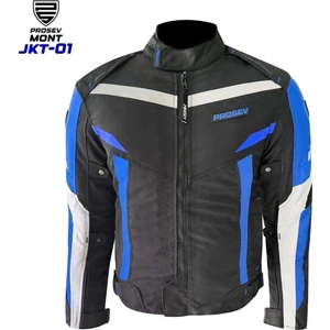 JKT01 - 4 MEVSİM MONT (MAVI/SİYAH)