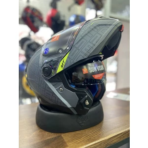 Mt Helmets Atom Sv 2 Destiny Çene Açılır Kask Yeni Sezon