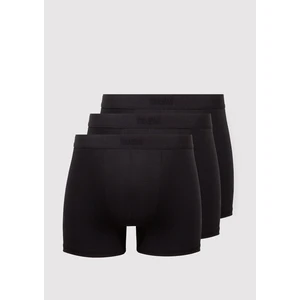 3lü Siyah Basic Boxer 0912088-900