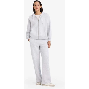 Straight Fit Basic Yüksek Bel Kalın Eşofman Altı B8571AX26SP