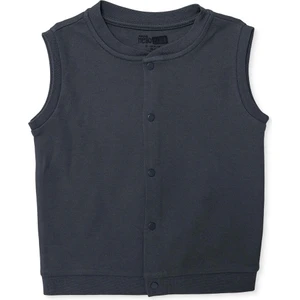 Hellobaby Hellobaby Erkek Bebek Basic Yelek Çıtçıtlı Crew Neck Atlet