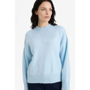 Oversize Bisiklet Yaka Triko Kazak F3895AX26SP