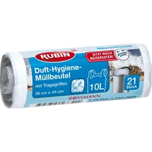 Çöp Torbası - Deniz Ferahlığı 36 x 44 cm 10 lt 21'li